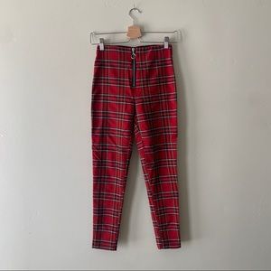 Plaid pants